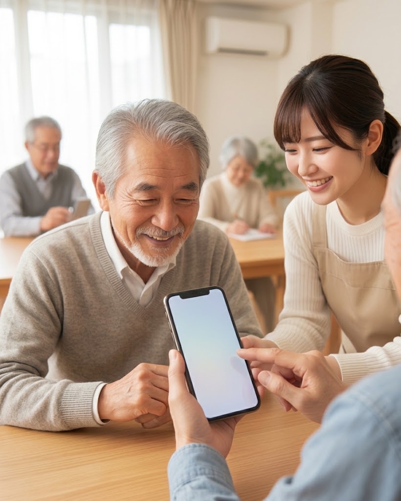 シニアスマホ教室 基本操作